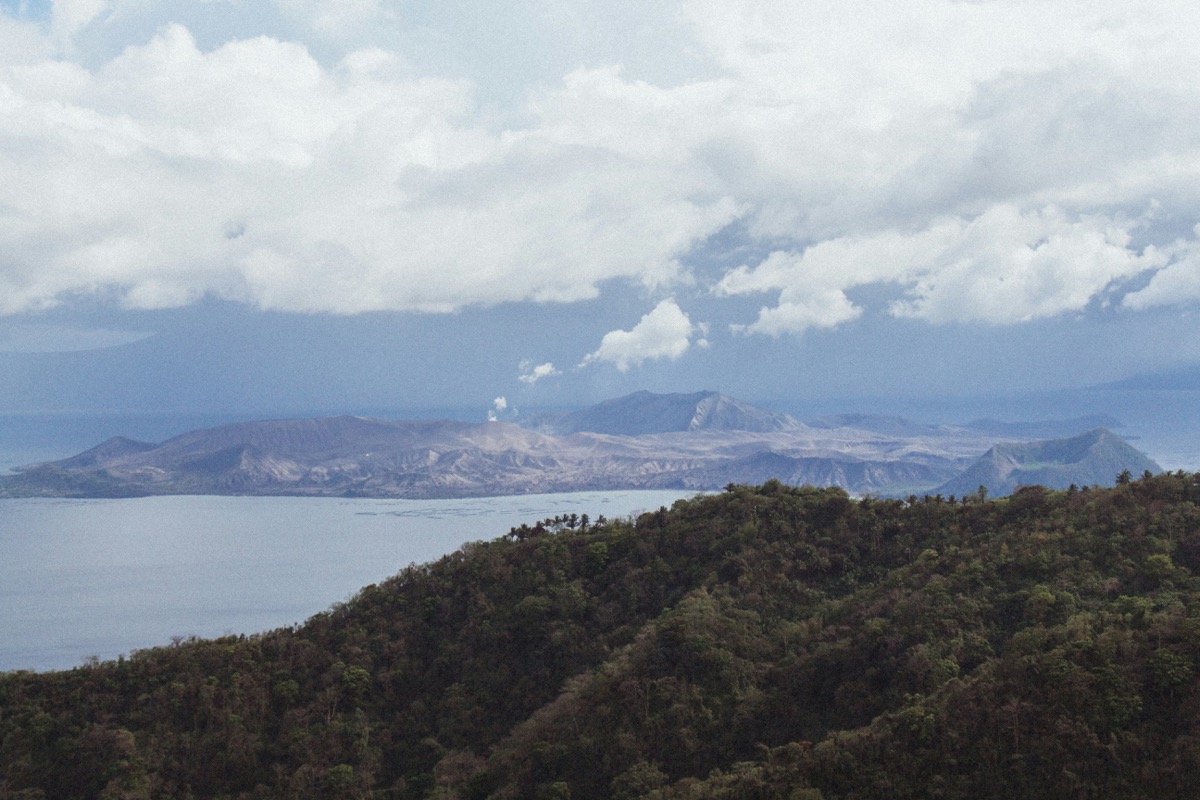 Taal volcano and lake view from Tagaytay ridge